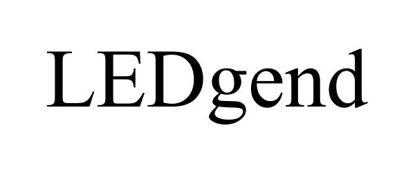 Trademark Logo LEDGEND