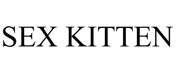 Trademark Logo SEX KITTEN