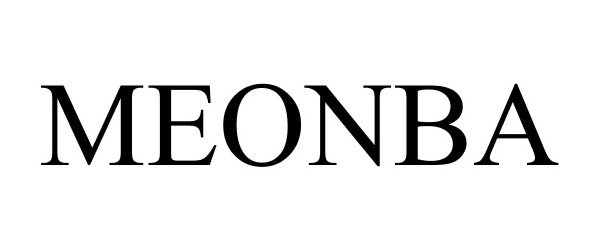 Trademark Logo MEONBA