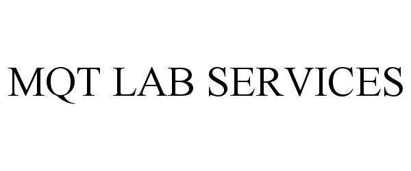  MQT LAB SERVICES