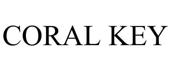 Trademark Logo CORAL KEY