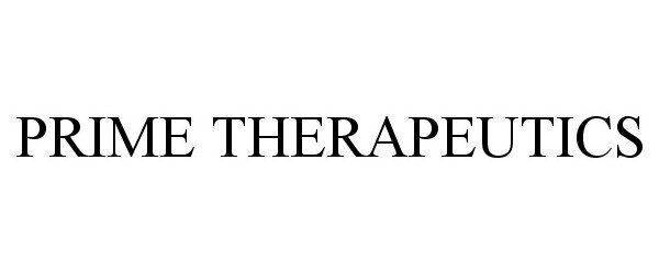 Trademark Logo PRIME THERAPEUTICS