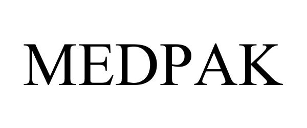 Trademark Logo MEDPAK