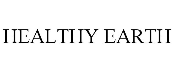 HEALTHY EARTH