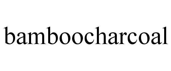 Trademark Logo BAMBOOCHARCOAL