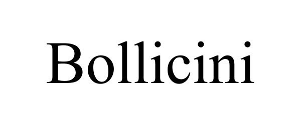 Trademark Logo BOLLICINI