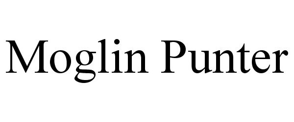 Trademark Logo MOGLIN PUNTER