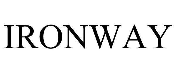  IRONWAY