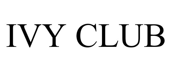  IVY CLUB