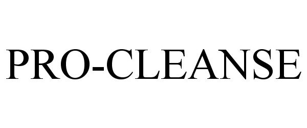 Trademark Logo PRO-CLEANSE