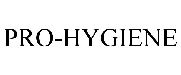 Trademark Logo PRO-HYGIENE