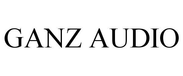  GANZ AUDIO