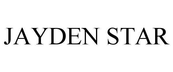 Trademark Logo JAYDEN STAR