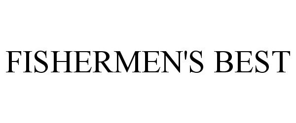 Trademark Logo FISHERMEN'S BEST