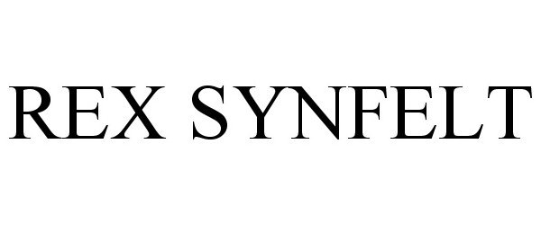 Trademark Logo REX SYNFELT