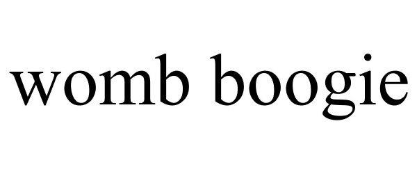 Trademark Logo WOMB BOOGIE