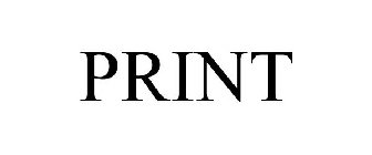 Trademark Logo PRINT