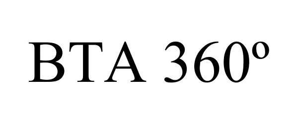 Trademark Logo BTA 360Âº