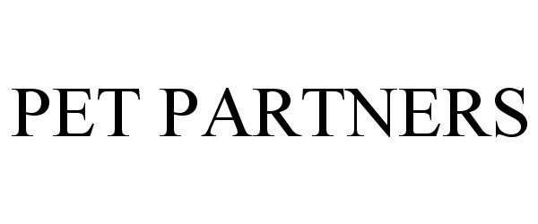 Trademark Logo PET PARTNERS
