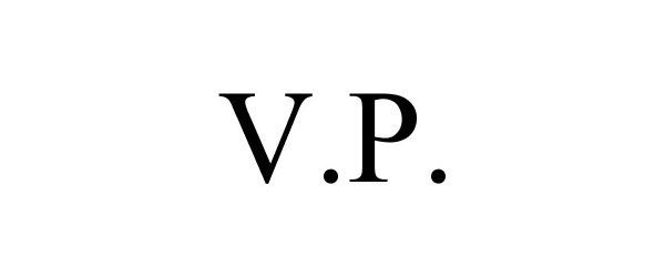 Trademark Logo V.P.