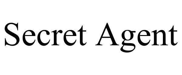 Trademark Logo SECRET AGENT