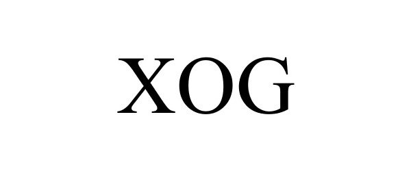Trademark Logo XOG