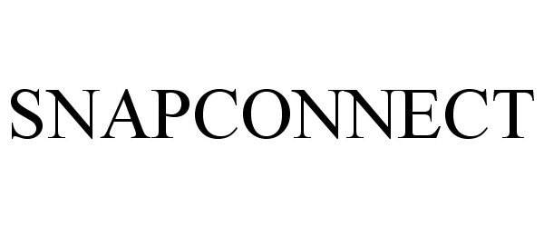 Trademark Logo SNAPCONNECT
