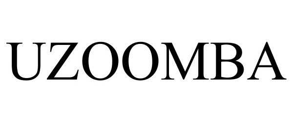 Trademark Logo UZOOMBA