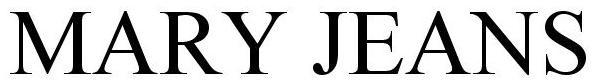 Trademark Logo MARY JEANS
