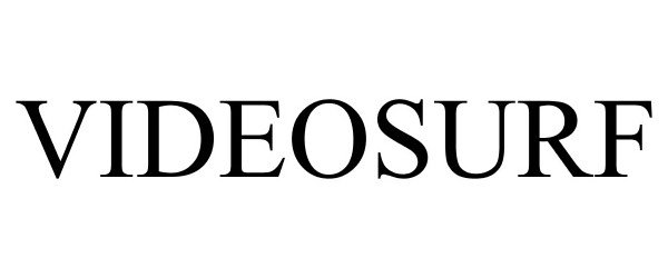 Trademark Logo VIDEOSURF