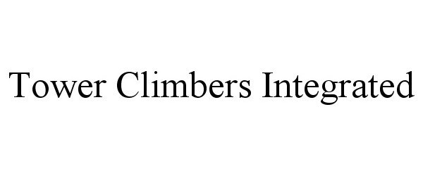  TOWER CLIMBERS INTEGRATED
