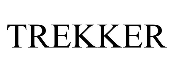 Trademark Logo TREKKER