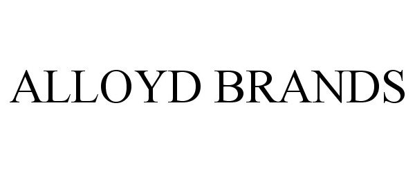  ALLOYD BRANDS