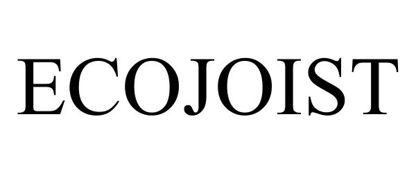 Trademark Logo ECOJOIST