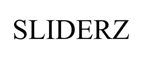 Trademark Logo SLIDERZ