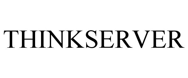 Trademark Logo THINKSERVER