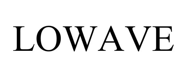 Trademark Logo LOWAVE