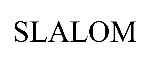 Trademark Logo SLALOM