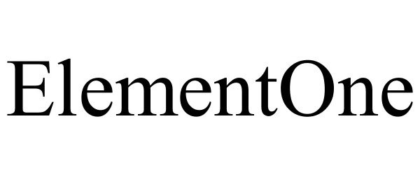 Trademark Logo ELEMENTONE
