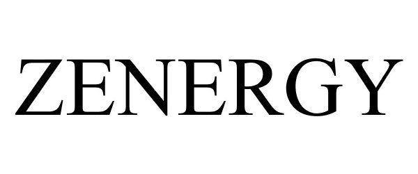 Trademark Logo ZENERGY