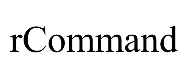  RCOMMAND