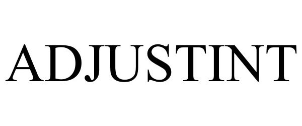Trademark Logo ADJUSTINT