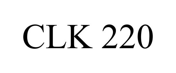  CLK 220
