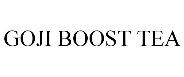 Trademark Logo GOJI BOOST TEA