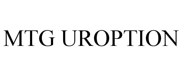 Trademark Logo MTG UROPTION