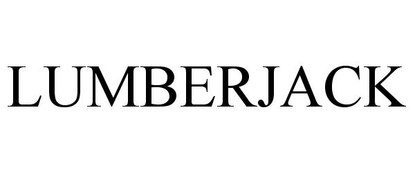 Trademark Logo LUMBERJACK