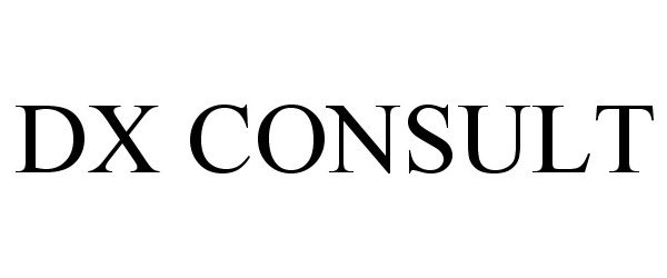 Trademark Logo DX CONSULT