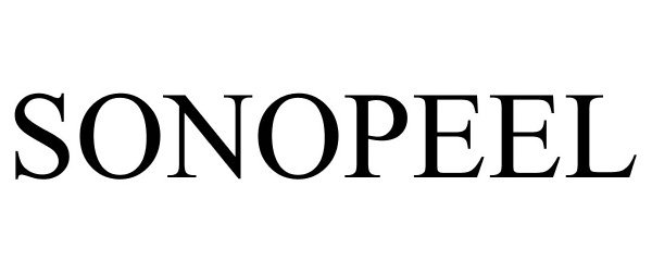 Trademark Logo SONOPEEL