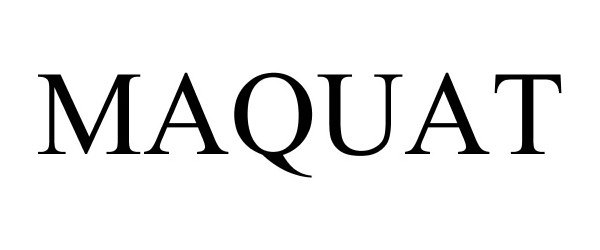 Trademark Logo MAQUAT