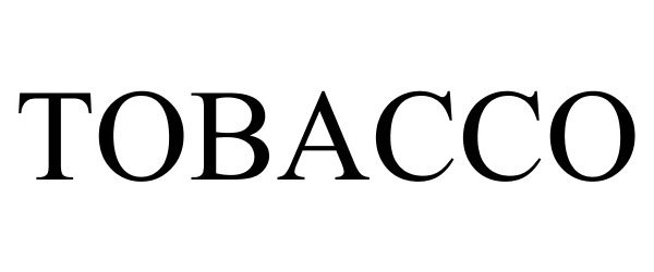 Trademark Logo TOBACCO